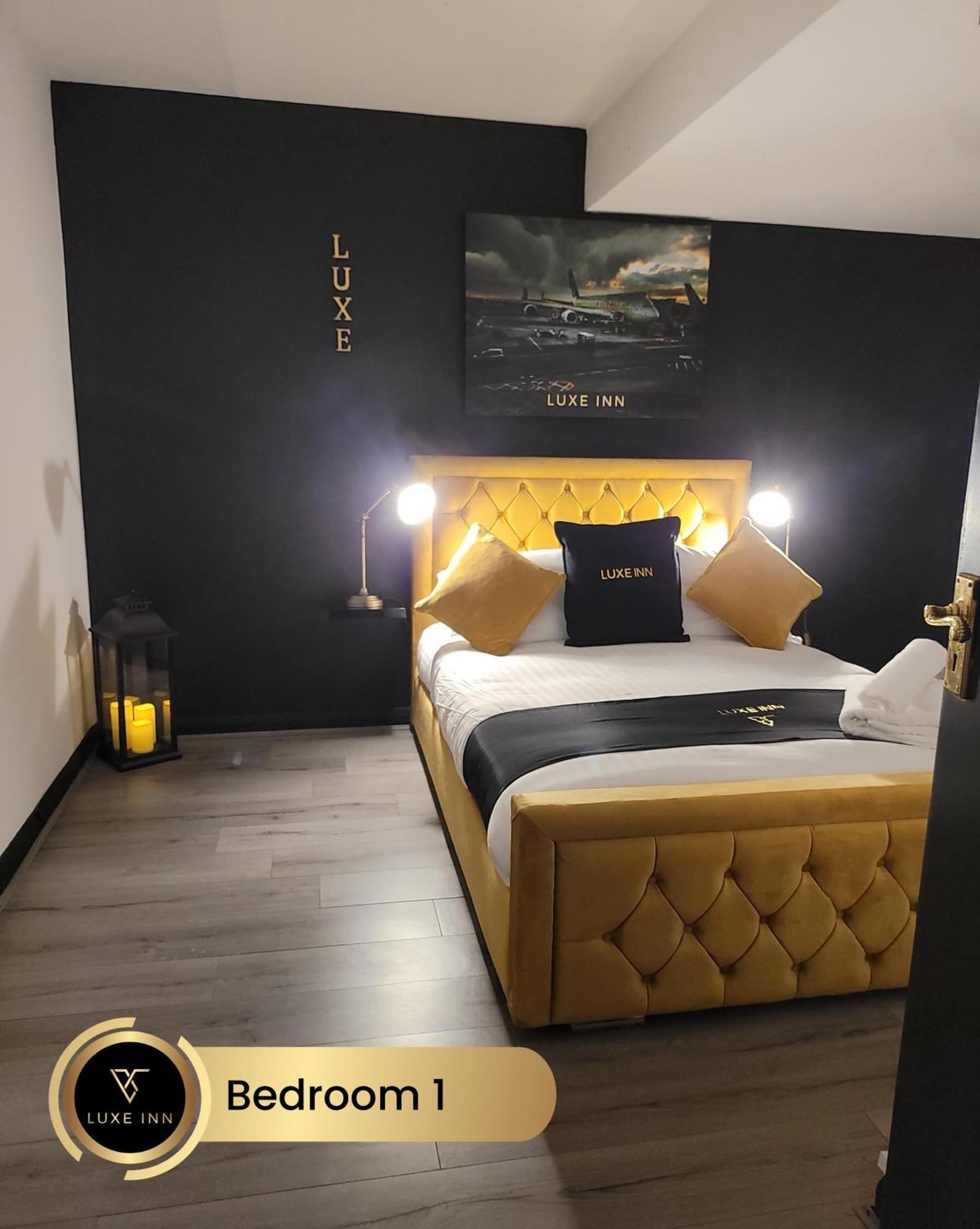 Colnbrook 4 Bedroom House, Heathrow Airport, Luxe Inn מראה חיצוני תמונה